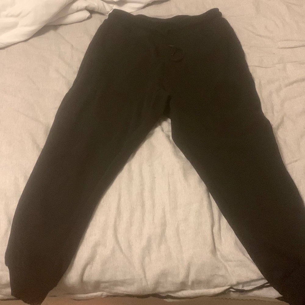 Black joggers